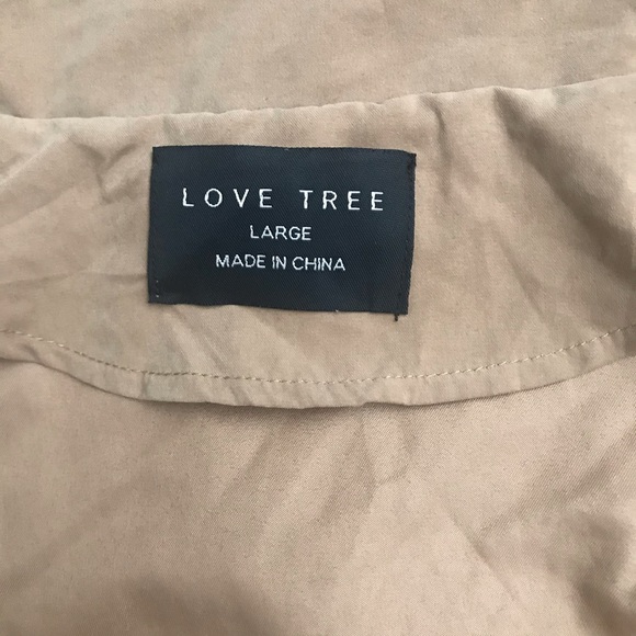 🥳🎈Love Tree Women’s Trench Coat - Picture 9 of 10